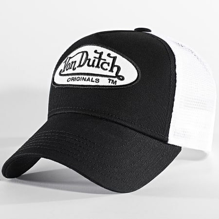 Von Dutch - Boston Trucker Cap Negro Blanco